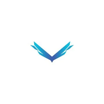 Bird technology e2 logo brand, symbol, design, graphic, minimalist.logo Stock Illustration