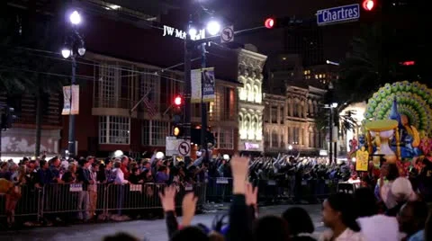 The Bird of Time Float in Hermes Parade 2012 Stock Footage 10824219