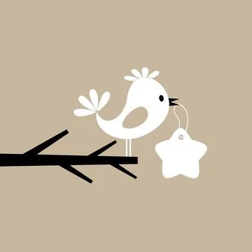 Bird on a tree5 스톡 사진