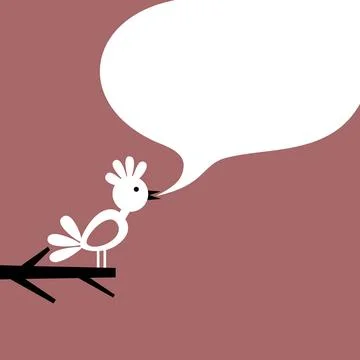 Bird on a tree6 스톡 사진