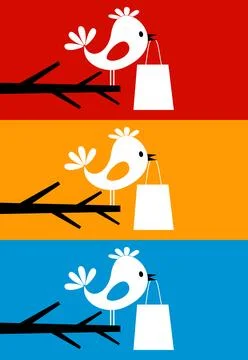 Bird on a tree8 스톡 사진