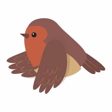 Bird vector art illustration Stock Illustration
