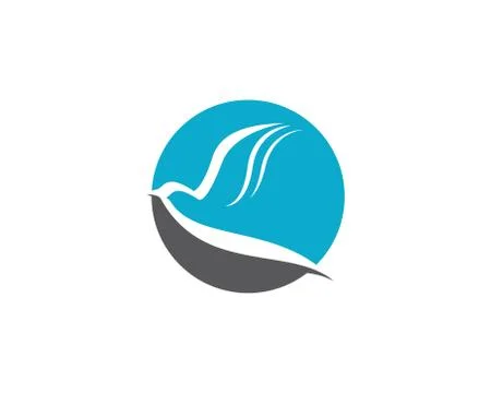 Bird vector icon illustration Stock Illustration