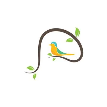 Bird vector illustration designbird vector illustration design イラスト素材