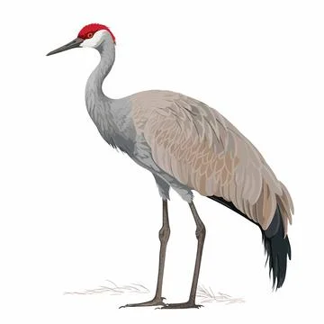 Bird vector on white background, Stock Illustration