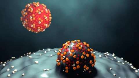 Bird virus Stock Illustration