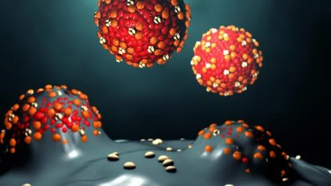 Bird virus Illustrazione stock