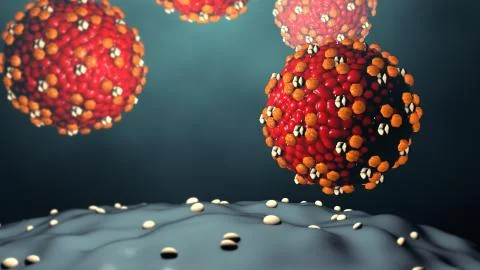 Bird virus Stock-Illustration