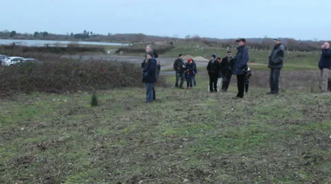 Bird watchers 3 Stock Footage 33482234