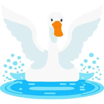 Bird Wing migration migration Nest Stock Illustration