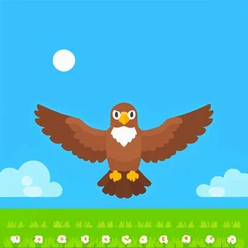 Bird Wing migration Sky perch Stock-Illustration
