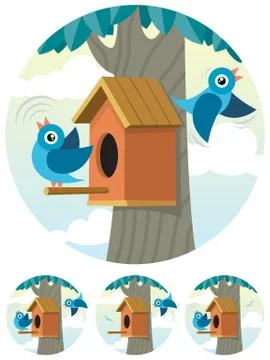 Birdhouse イラスト素材