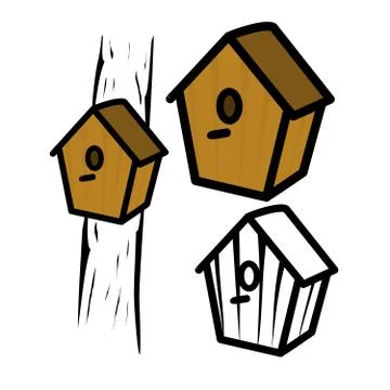 Birdhouse Stock Illustration