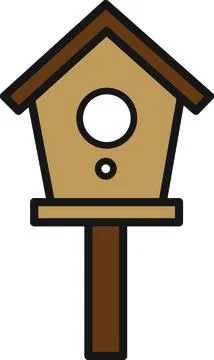 Birdhouse Stock Illustration