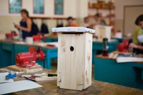 Birdhouse. Stock Photos