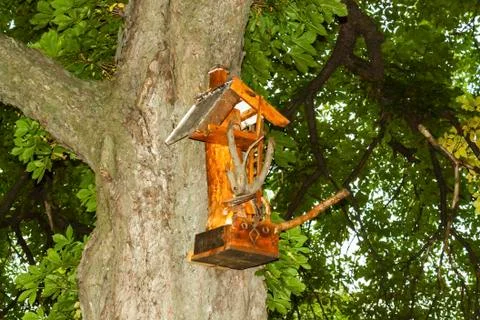 The birdhouse Stock Photos