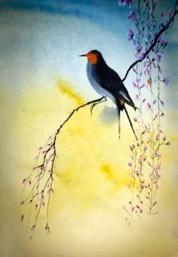 Birdie Stock Illustration