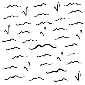 Birds abstract Stock Illustration