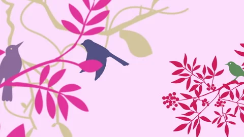 Birds and Trees Stock Footage 327400158