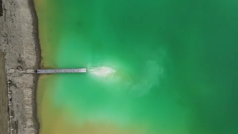 Bird's-eye. Environmental pollution problem concept. Ecological catastrophy. Stock Footage 165987884