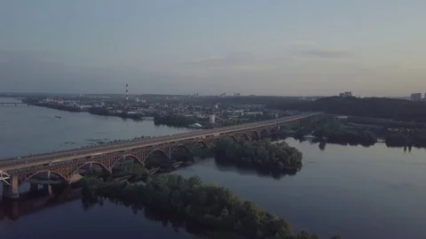 Bird's eye view of the hightway Stock Footage 76581347