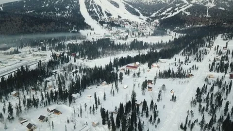 Bird's eye view of the mountains Stock Footage 88230956