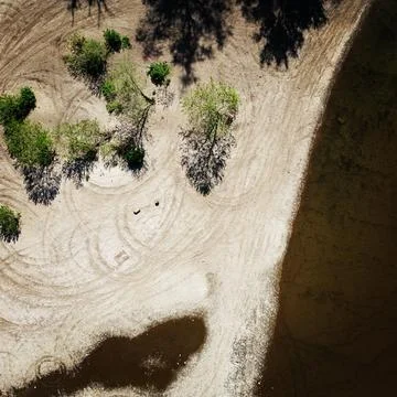 Birds eye view Stock Photos