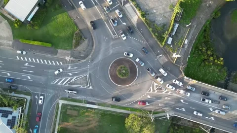 Bird's eye view of round about Brisbane Stock Footage 321455038