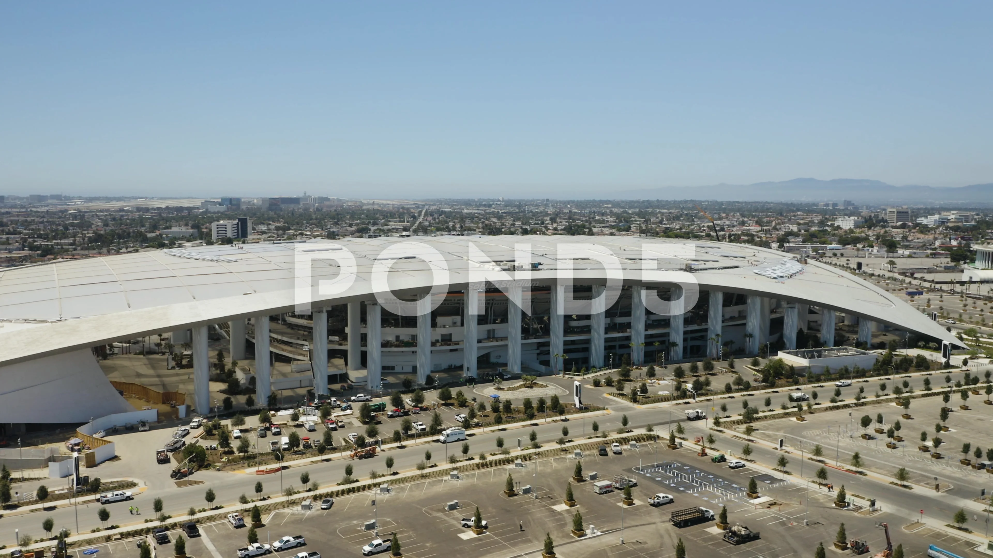 : SoFi Stadium, Home of the LA Rams - 44x18-inch Double