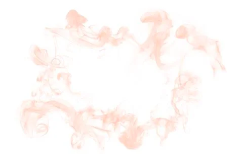 Bird's-eye view steam explosion - Copyspace Stock Illustration