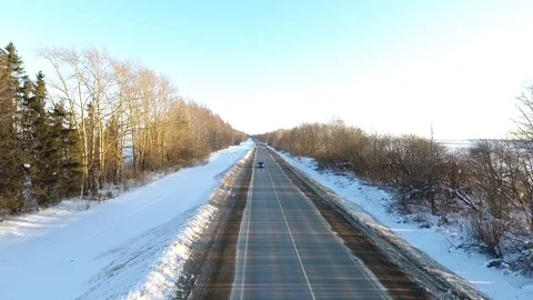 A birds eye view on trading rows and the Church of the city of Suzdal. Winter Stock-Footage 104575470