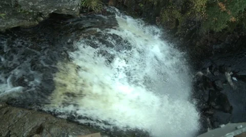 Bird's Eye Waterfall Video stock 8570340