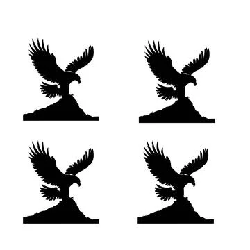 Birds Flying Stock Illustration