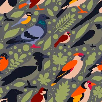 Birds Stock Illustration