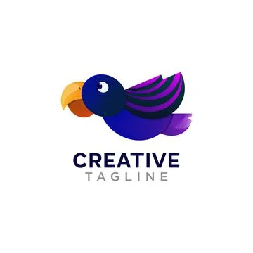Birds logo Stock Illustration