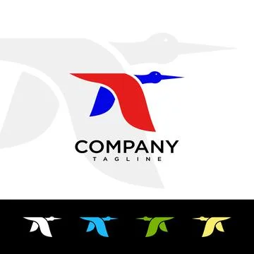 Birds logo Stock Illustration