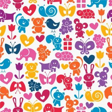 Birds pattern for printing or packaging or cloth Stock Illustration