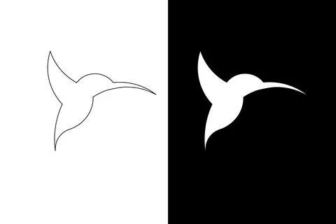Birds simple icon, Birds vector illustration Stock Illustration
