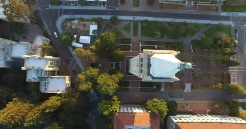 BirdsEye View of the Cal Campus Stock-Footage 58087290