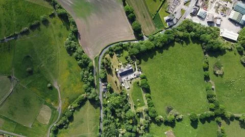 Birdseye View Foto stock