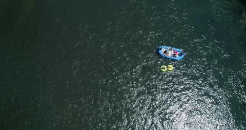 Birdseye view of rafter Stock Footage 215267257
