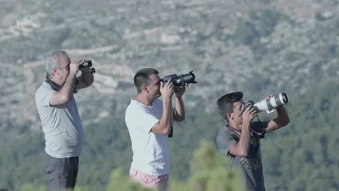 Birdwatching01 01551413 Video stock 145713900