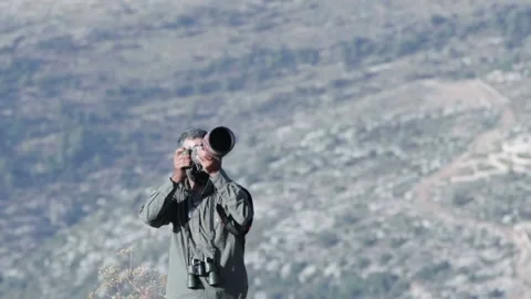 Birdwatching01 01552610 스톡 동영상 145713899