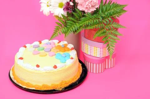 Birhtday cake Stock Photos