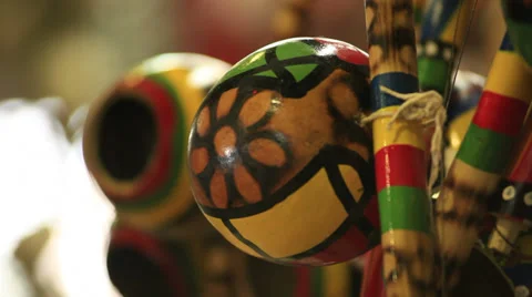 Birimbaos. Close up Stockbeeldmateriaal 36807575