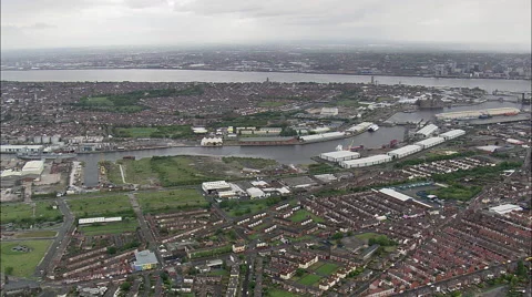 Birkenhead Tunnel, Approach Stock Footage 65378508