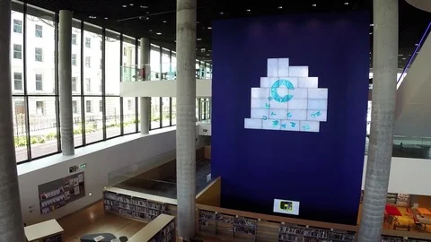 Birmingham Aerial template for camera Stock Footage 80367943