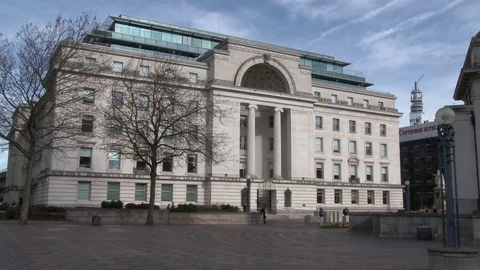 Birmingham Baskerville Hall Stock Footage 76228015