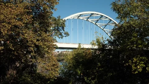 Birmingham Bridge Pittsburgh Stock Footage 320805801