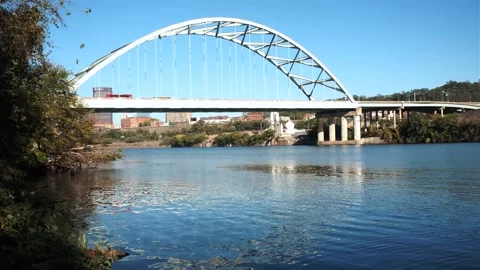 Birmingham Bridge Pittsburgh Stock Footage 320805804